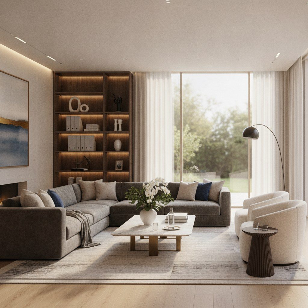 Iluminatul Perfect pentru un Living Modern și Elegant: Ghid Complet de Alegere